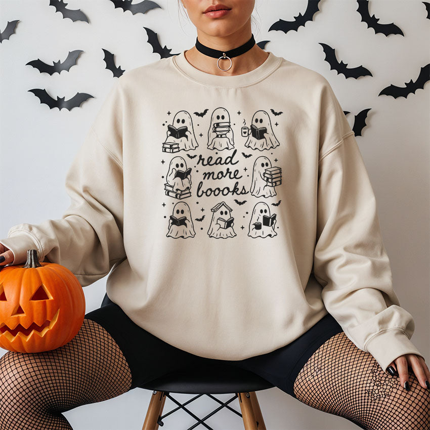 The Boo Book Club Gildan Crewneck Sweatshirt
